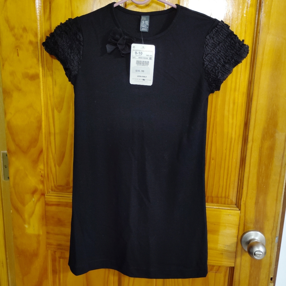ZARA kids dress, size 9-10, black